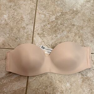 PINK Victoria's Secret Bandeau - Light Beige